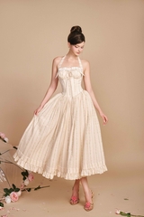 Secret Garden Corset Dress - White Floral
