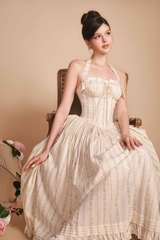 Secret Garden Corset Dress - White Floral