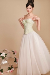 À La Rose Corset Top(Avocado) - I'm Yours Skirt
