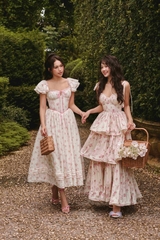 Camelia Floral Corset Dress