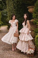 Camelia Floral Corset Dress