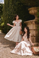 Camelia Floral Corset Dress