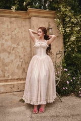 Secret Garden Corset Dress - White Floral