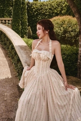 Secret Garden Corset Dress - White Floral