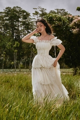 Cruel Summer Corset Dress - Ivory