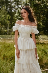 Cruel Summer Corset Dress - Ivory