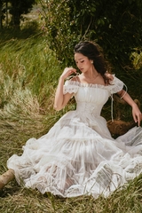 Cruel Summer Corset Dress - Ivory