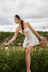 VIOLET CORSET TOP - Corset Top