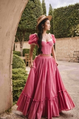 Rolling In Love Corset Set