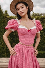 Rolling In Love Corset Set