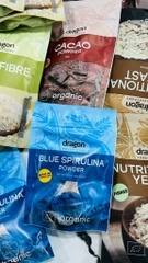 Bột tảo Blue Spirulina hữu cơ Dragon Superfoods 75g