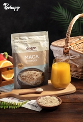 Bột Nhân Sâm Maca Nâu Hữu Cơ 200gr Dragon Superfood