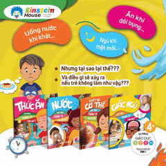 Bộ - Năng Lượng Ngày Mới: Nhiệt Độ Cơ Thể + Thức Ăn + Nước + Giấc Ngủ (4 Cuốn)
