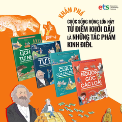 Bộ - Tri Thức Kinh Điển Bằng Tranh: Tái hiện tác phẩm Kinh điển bằng Ngôn ngữ của Trẻ (Bộ 4 Cuốn)