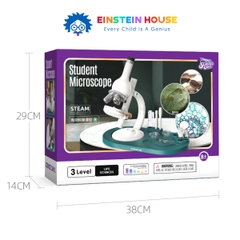Kính Hiển Vi - Science Can (Công Nghệ Đức): Phiên bản Phòng Thí Nghiệm (Cho trẻ từ 8-12 Tuổi)