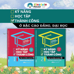 Bộ - KỸ NĂNG học tập THÀNH CÔNG ở bậc CAO ĐẲNG, ĐẠI HỌC (2 Tập)