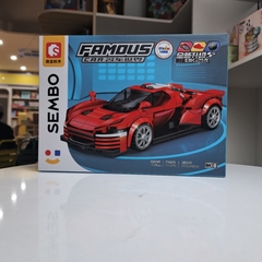 SEMBO-714563-Bộ lắp ráp Xe Đua Bóng Ma