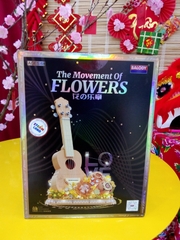 Đồ Chơi Lắp Ráp Guitar Hòa Âm Hoa