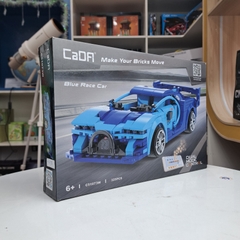 Xe Blue Race Car - CADA