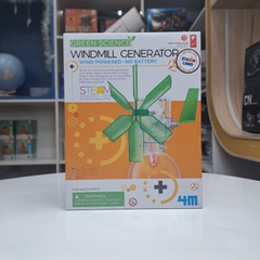 Đồ chơi (Giáo Dục STEAM, Độ tuổi 5+) Cối xay gió phát điện - 4M (Đồ chơi Khoa học, Lắp ráp)