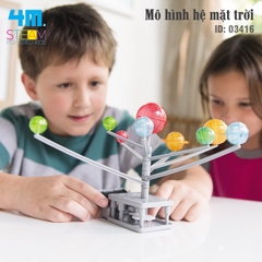 Đồ chơi (Giáo Dục STEM, Độ tuổi 5+) Mô hình hệ mặt trời - 4M (Đồ chơi Khoa học, Lắp ráp)