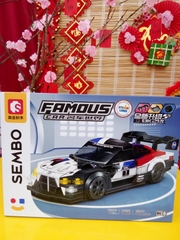 SEMBO-714562-Bộ lắp ráp Xe đua Chiến Mã