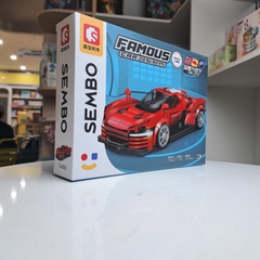 SEMBO-714563-Bộ lắp ráp Xe Đua Bóng Ma