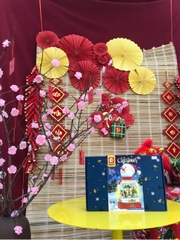 Hộp nhạc Giáng sinh Ngôi nhà Người tuyết