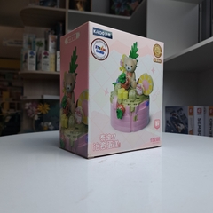 KAIDO-KD99031 Đồ chơi lắp ráp Gấu Teddy bánh Chanh leo đậu xanh