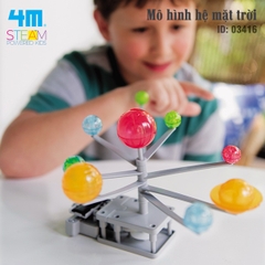 Đồ chơi (Giáo Dục STEM, Độ tuổi 5+) Mô hình hệ mặt trời - 4M (Đồ chơi Khoa học, Lắp ráp)