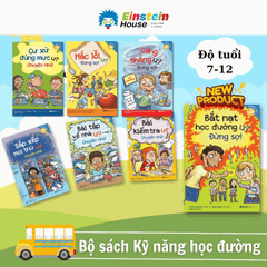 Bộ - Kỹ Năng Học Đường (8 Cuốn)