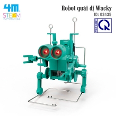 Đồ chơi (Giáo Dục STEM, Độ tuổi 5+) Robot quái dị Wacky - 4M (Đồ chơi Khoa học, Lắp ráp)