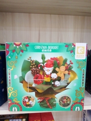 Bó hoa lego mừng Noel