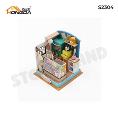 Bộ Đồ Chơi Sáng Tạo DIY Mô Hình Thu Nhỏ Cửa Hàng Bánh Ngọt - HONGDA S2304
