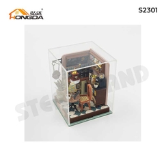 Bộ Đồ Chơi Sáng Tạo DIY Mô Hình Thu Nhỏ Góc Café Thư Giãn - HONGDA S2301