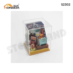 Bộ Đồ Chơi Sáng Tạo DIY Mô Hình Thu Nhỏ Phòng Ngủ Ấm Áp - HONGDA S2302