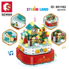 Hộp nhạc Giáng sinh Ngôi nhà Người tuyết