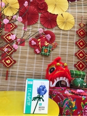 Lego hoa hồng xanh - MOYU 87019