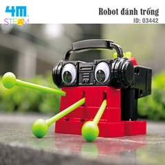 Đồ chơi (Giáo Dục STEM, Độ tuổi 5+) Robot đánh trống - 4M (Đồ chơi Khoa học, Lắp ráp)