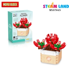 Bộ Lego hoa Tình yêu nồng cháy - MOYU 87045