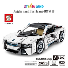 Xe thể thao BMW I8  kéo cót  - SY
