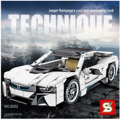 Xe thể thao BMW I8  kéo cót  - SY