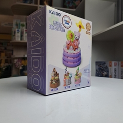 KAIDO-KD99032 Đồ chơi lắp ráp Gấu Teddy bánh Việt quất hương dâu