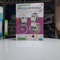 Đồ chơi (Giáo Dục STEAM, Độ tuổi 5+) Robot solar mini - 4M (Đồ chơi Khoa học, Lắp ráp)
