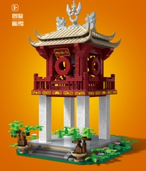 Steamland-V201158 Lắp ráp mô hình Khuê Văn Các - Việt Nam
