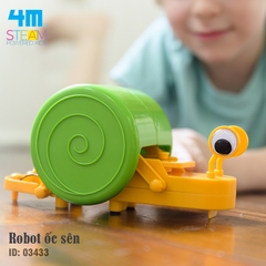 Đồ chơi (Giáo Dục STEAM, Độ tuổi 5+) Robot Ốc Sên - 4M (Đồ chơi Khoa học, Lắp ráp)