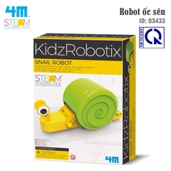 Đồ chơi (Giáo Dục STEAM, Độ tuổi 5+) Robot Ốc Sên - 4M (Đồ chơi Khoa học, Lắp ráp)