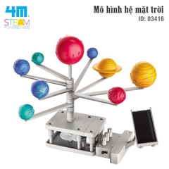 Đồ chơi (Giáo Dục STEM, Độ tuổi 5+) Mô hình hệ mặt trời - 4M (Đồ chơi Khoa học, Lắp ráp)