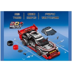 SEMBO-714560- Bộ lắp ráp Xe Đua Lốc Xoáy