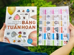 Cuốn sách DK Hoá Học - Thuyết minh trực quan nhất về Bảng tuần hoàn các nguyên tố hóa học (Tặng poster bảng tuần hoàn hóa học)
